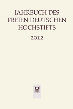 Buchcover: Jahrbuch des Freien Deutschen Hochstifts 2012